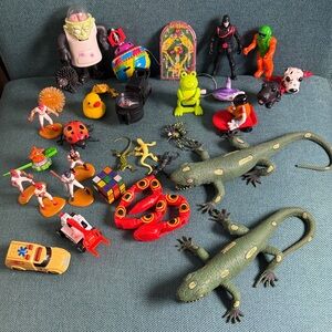 Assortment of 30+ Classic Small Children's Toys